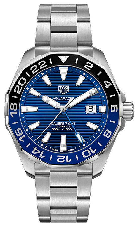 TAG Heuer WAY201T.BA0927 (way201tba0927) - Aquaracer Calibre 7 Gmt 43 mm