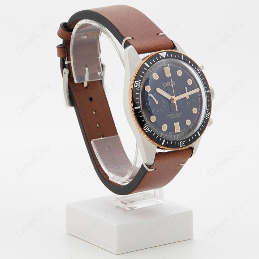 Oris 01 771 7744 4354-07 5 21 45 (01771774443540752145) - Divers Sixty-Five Chronograph