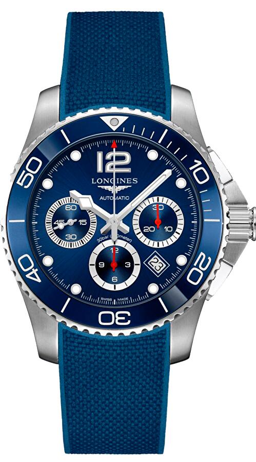 Longines L3.883.4.96.9 (l38834969) - Hydroconquest 43 mm Automatic Chrono