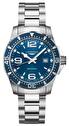 Mens, sportive, quartz wrist watch Longines Hydroconquest 39 mm