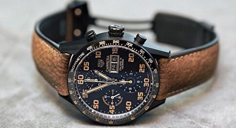 Carrera Calibre 16 Day-Date Chronograph Black Titanium