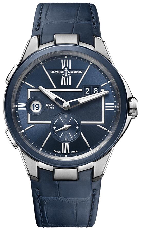 Ulysse Nardin 243-20/43 (2432043) - Executive Dual Time 42 mm