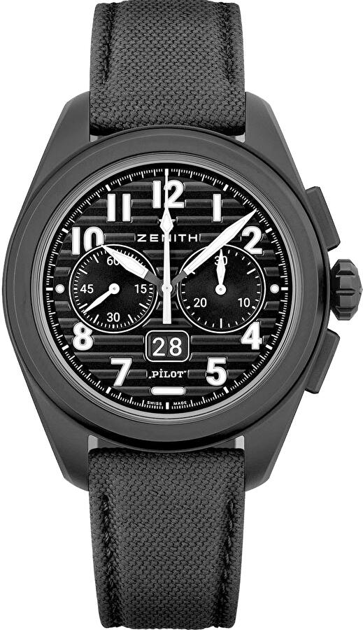 Zenith 49.4000.3652/21.I001 (494000365221i001) - Pilot Big Date Flyback 42 mm