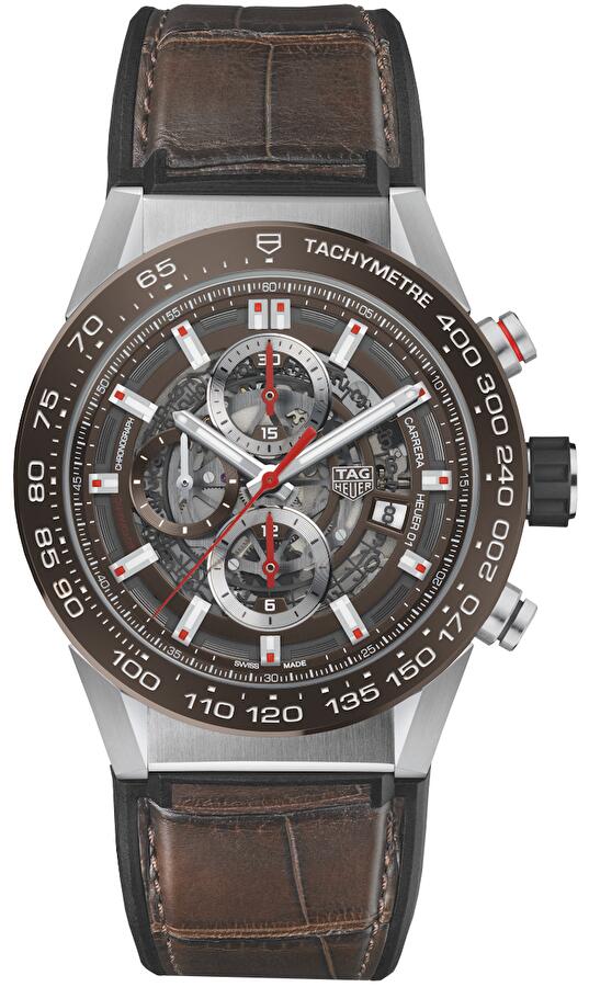 TAG Heuer CAR201U.FC6405 (car201ufc6405) - Carrera Calibre Heuer 01 43 mm