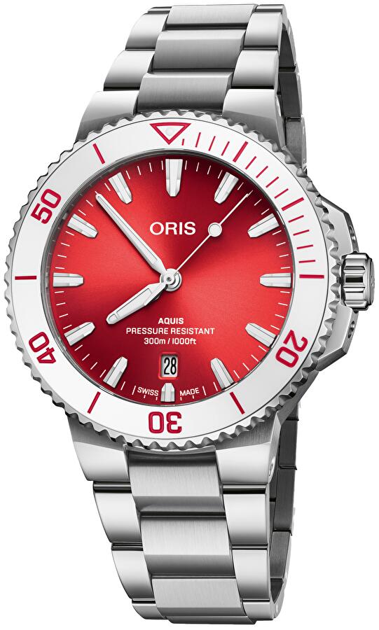 Oris 01 733 7787 4138-07 8 22 04PEB (01733778741380782204peb) - Aquis Date Taste Of Summer