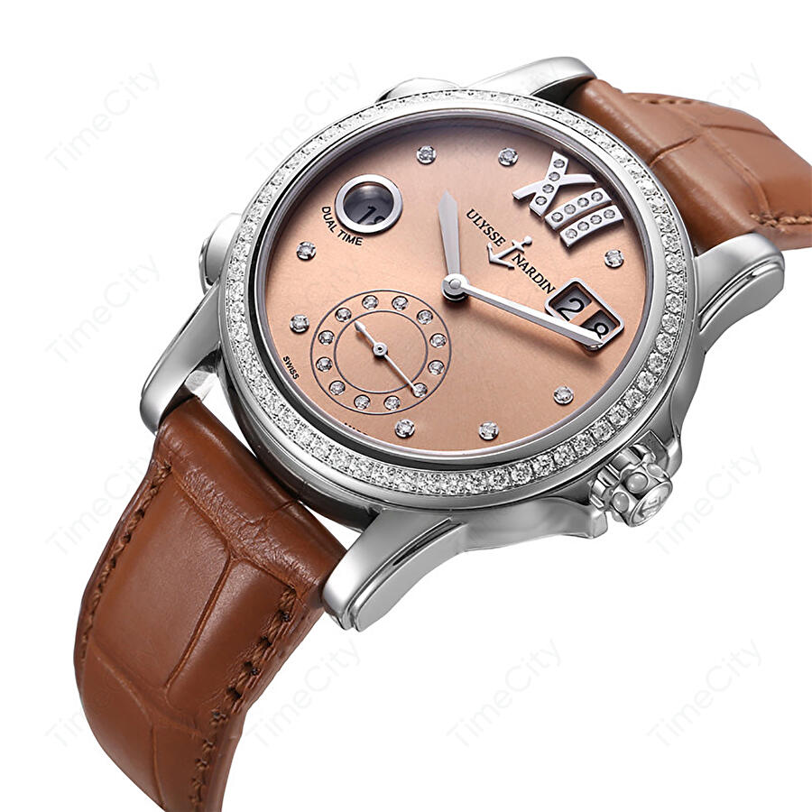 Ulysse Nardin 3343-222B/30-09 (3343222b3009) - Dual Time Manufacture Ladies