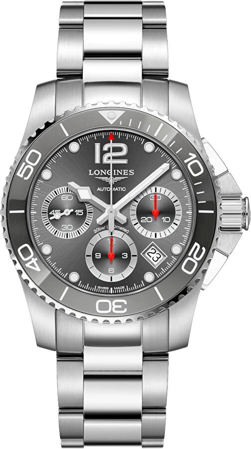 Longines L3.783.4.76.6 (l37834766) - Hydroconquest 41 mm Automatic Chrono