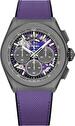 Mens, sportive, automatic wrist watch Zenith Defy 21 Ultraviolet