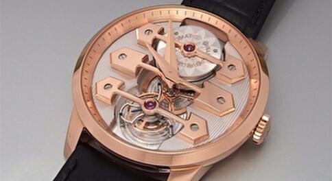 Tourbillon with Three Bridges 40 mm