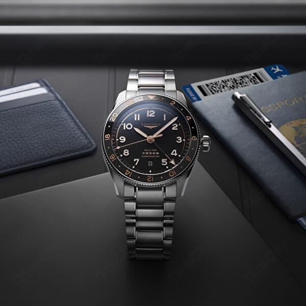 Longines L3.812.4.50.6 (l38124506) - Spirit Zulu Time 42 mm