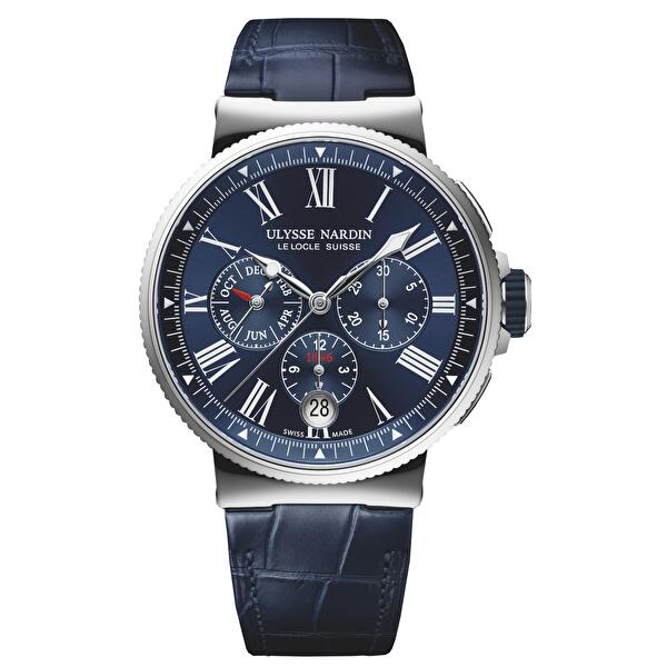 Ulysse Nardin 1533-150/43 (153315043) - Marine Chronograph Annual Calendarph 43 mm