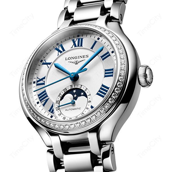 Longines L8.126.0.71.6 (l81260716) - Prima Luna Moonphase 34 mm Longines L8.126.0.71.6 (l81260716) - Prima Luna Moonphase 34 mm