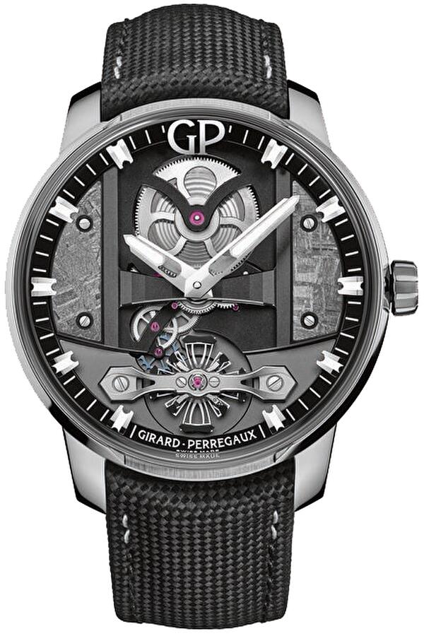 Girard-Perregaux 82000-11-3259-5CX (820001132595cx) - Free Bridge Meteorite 44 mm