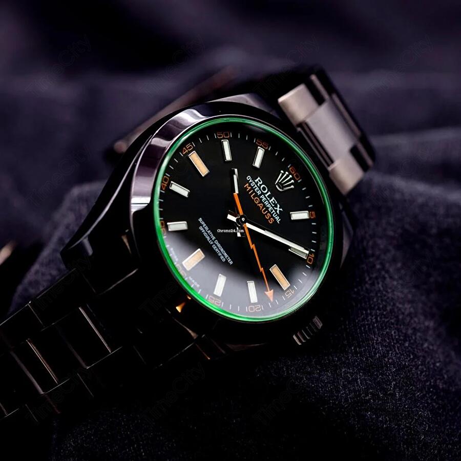 Rolex 116400GV (116400gv) - Oyster Perpetual Milgauss Blue 40 mm