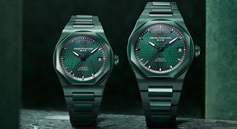 Girard-Perregaux Laureato 42 mm Green Ceramic Aston Martin Edition