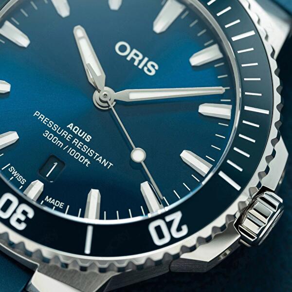 Oris 01 733 7787 4135-07 4 22 35FC (01733778741350742235fc) - Aquis Date