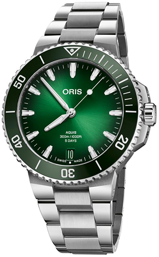 Oris 01 400 7790 4157-07 8 23 02PEB (01400779041570782302peb) - Aquis Date Calibre 400