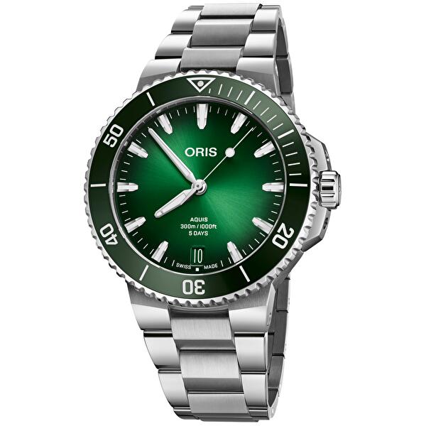 Oris 01 400 7790 4157-07 8 23 02PEB (01400779041570782302peb) - Aquis Date Calibre 400