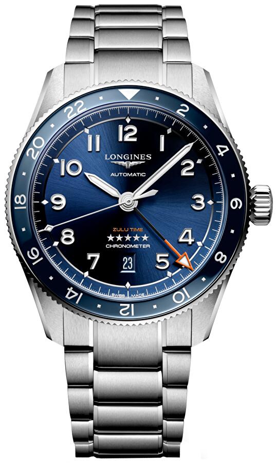 Longines L3.812.4.93.6 (l38124936) - Spirit Zulu Time 42 mm