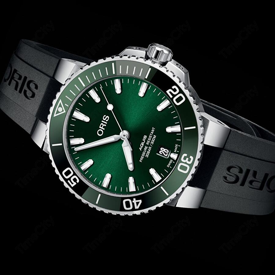 Oris 01 400 7763 4157-07 4 24 74EB (01400776341570742474eb) - Aquis Date Calibre 400