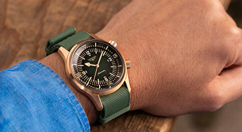 Longines Legend Diver теперь в бронзе