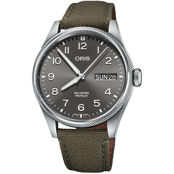 Oris 01 752 7760 4063-07 3 22 02LC (01752776040630732202lc) - Big Crown Propilot Big Day Date