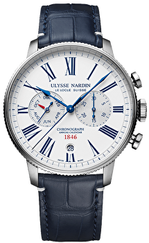 Ulysse Nardin 1533-320LE-0A-175/1B (1533320le0a1751b) - Marine Torpilleur Annual Chronograph 44 mm