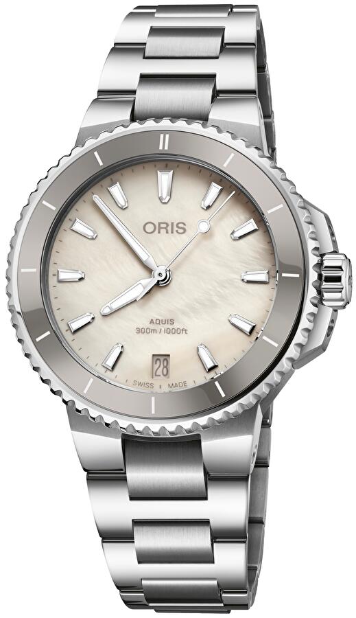 Oris 01 733 7792 4151-07 8 19 05P (01733779241510781905p) - Aquis Date