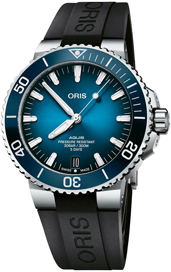 Oris 01 400 7763 4135-07 4 24 74EB (01400776341350742474eb) - Aquis Date Calibre 400