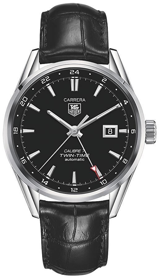 TAG Heuer WAR2010.FC6266 (war2010fc6266) - Calibre 7 Twin Time Automatic Watch 41 mm
