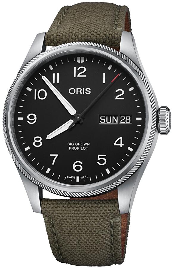 Oris 01 752 7760 4164-07 3 22 02LC (01752776041640732202lc) - Big Crown Propilot Big Day Date