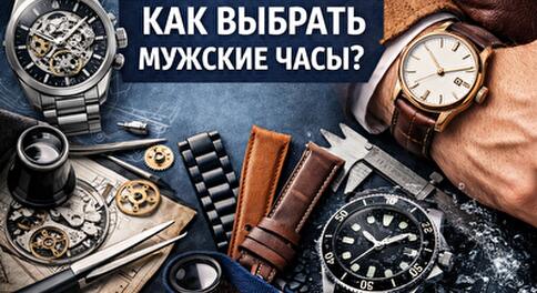 Как выбрать мужские часы: критерии выбора для себя и в подарок