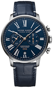 Ulysse Nardin 1533-320LE-3A-175/1B (1533320le3a1751b) - Marine Torpilleur Annual Chronograph 44 mm