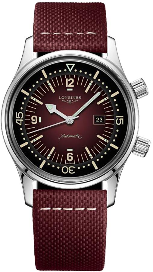 Longines L3.374.4.40.2 (l33744402) - The Longines Legend Diver Watch 36 mm