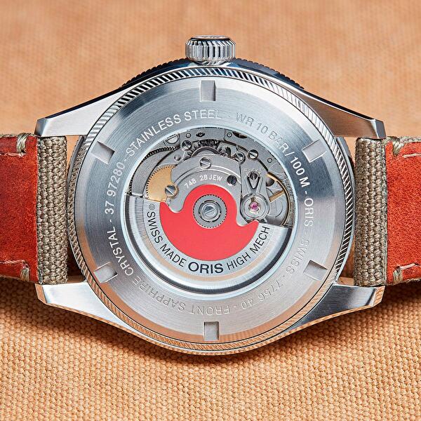 Oris 01 748 7756 4064-07 3 22 02LC (01748775640640732202lc) - Big Crown Propilot Timer Gmt