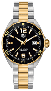 TAG Heuer WAZ1121.BB0879 (waz1121bb0879) - Steel Plated Yellow Gold 41 mm