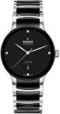 Mens, classic, automatic wrist watch Rado Centrix Automatic Diamonds 39.5 mm