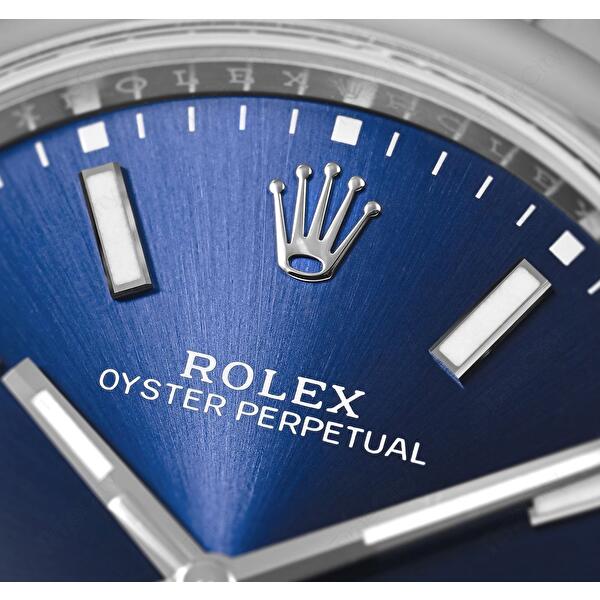 Rolex 124300BLUE (124300blue) - Oyster Perpetual Blue 41 mm