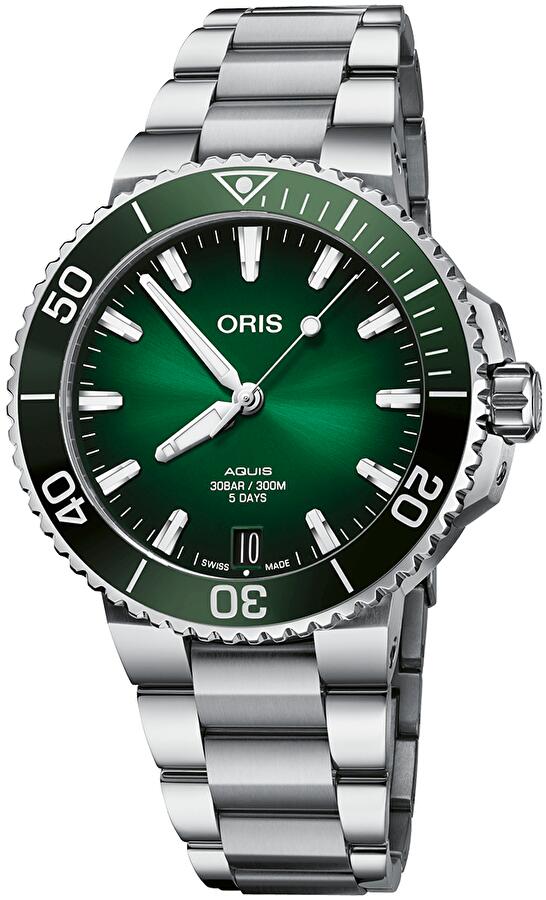 Oris 01 400 7769 4157-07 8 22 09PEB (01400776941570782209peb) - Aquis Date Calibre 400