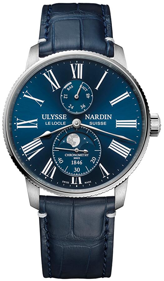 Ulysse Nardin 1193-310LE-3A-175/1A (1193310le3a1751a) - Marine Torpilleur Moonphase 42 mm