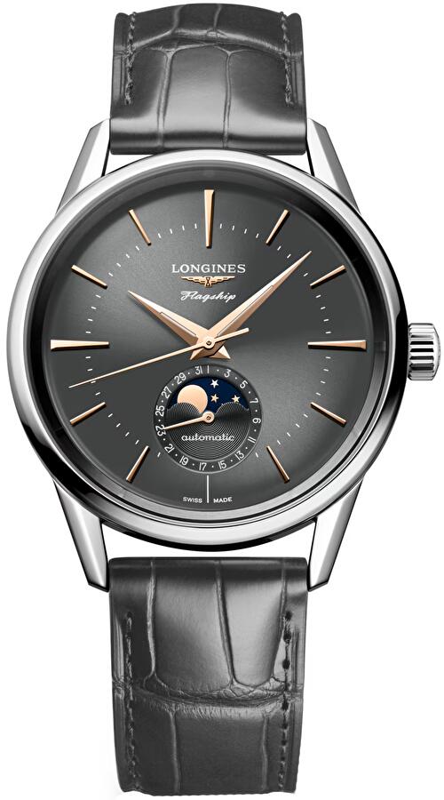 Longines L4.815.4.52.2 (l48154522) - Flagship Heritage 38.5 mm