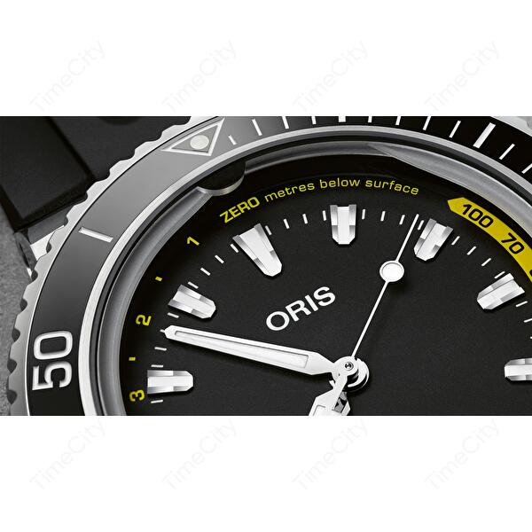 Oris 01 733 7755 4154-SET RS (0173377554154setrs) - Aquis Depth Gauge