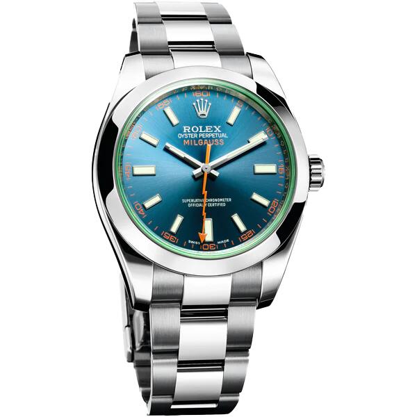 Rolex 116400GV (116400gv) - Oyster Perpetual Milgauss Blue 40 mm