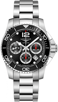 Longines L3.783.4.56.6 (l37834566) - Hydroconquest 41 mm Automatic Chrono