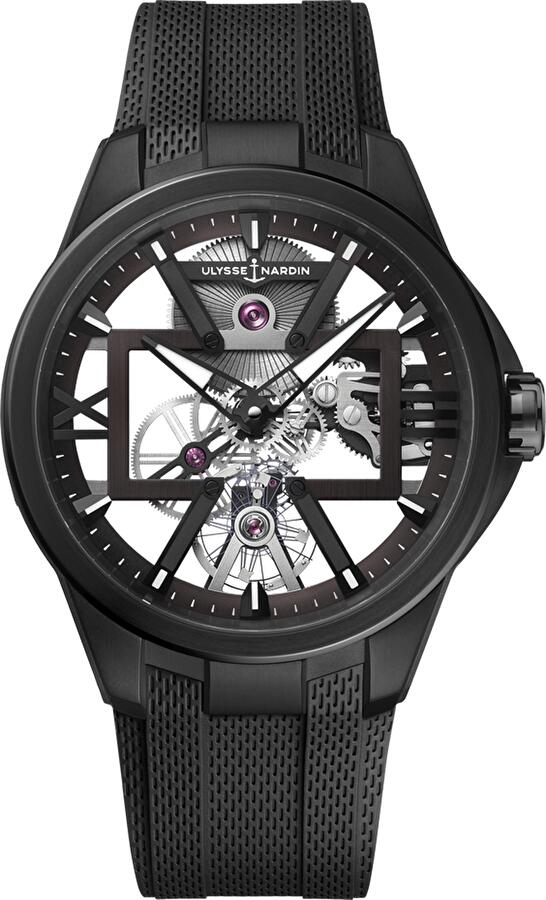 Ulysse Nardin 3713-260-3/BLACK (37132603black) - Executive Skeleton X