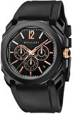 Mens, sportive, automatic wrist watch Bulgari Octo Velocissimo