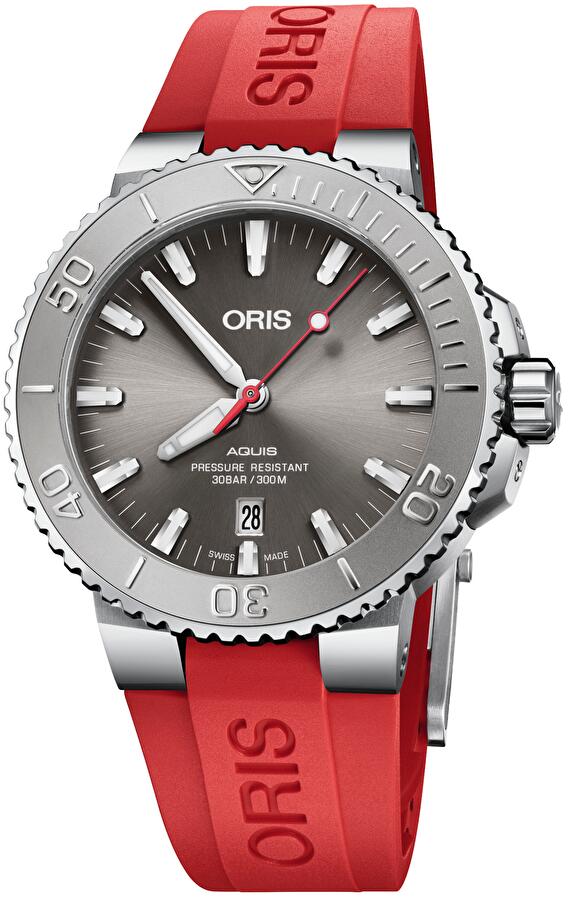 Oris 01 733 7730 4153-07 4 24 66EB (01733773041530742466eb) - Aquis Date Relief