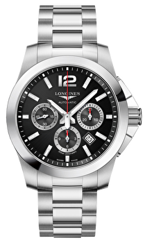 Longines L3.801.4.56.6 (l38014566) - Conquest 44 mm Automatic Chrono