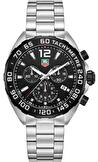 Мужские, спортивные, кварцевые наручные часы TAG Heuer Formula 1 Chronograph Quarz 43 mm