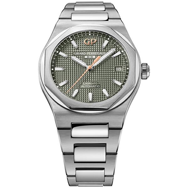 Girard-Perregaux 81005-11-3407-1CM (810051134071cm) - Laureato 38 mm Sage Green